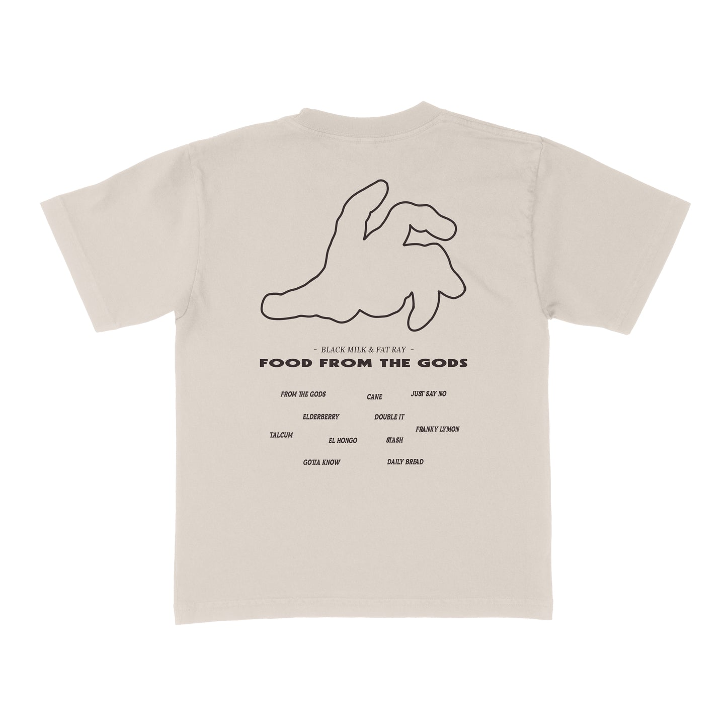 BLACK MILK & FAT RAY: FFTG S/S TEE